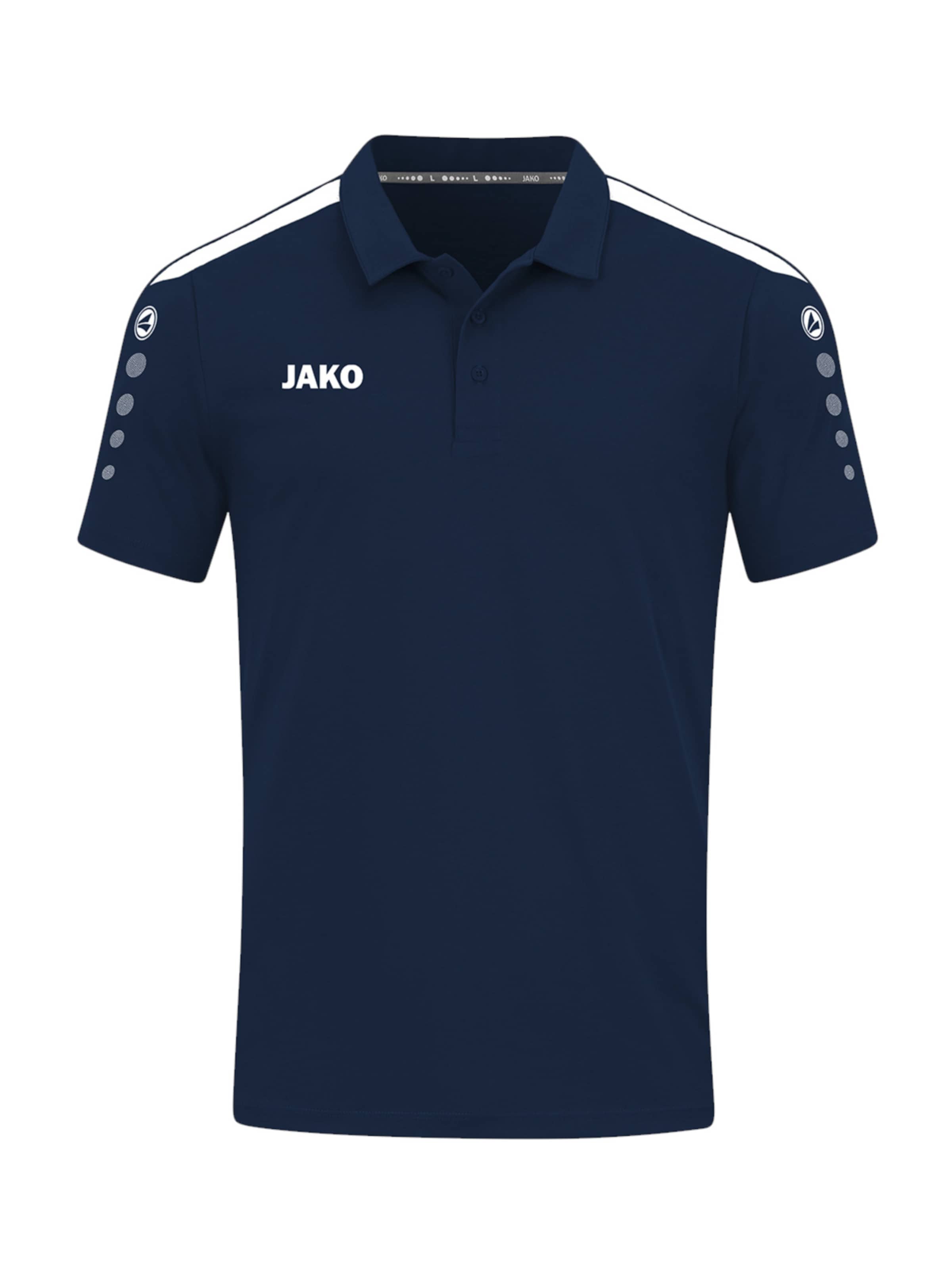 JAKO Performance shirt 'Power' in Blue: front