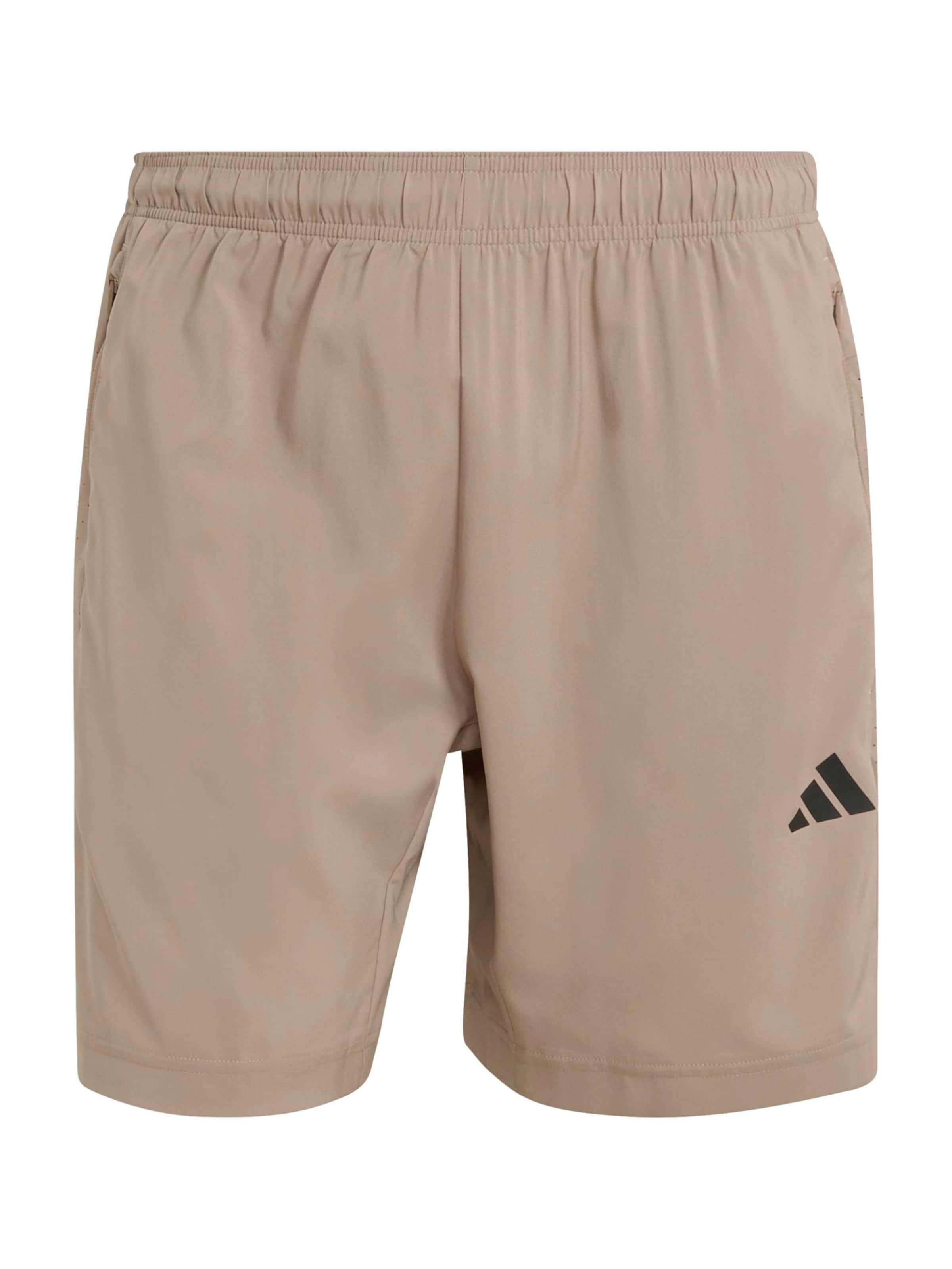 ADIDAS PERFORMANCE - regular Pantalón deportivo en marrón: frente