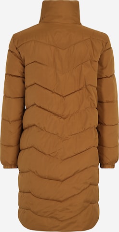 Vero Moda Petite Winter Coat in Brown