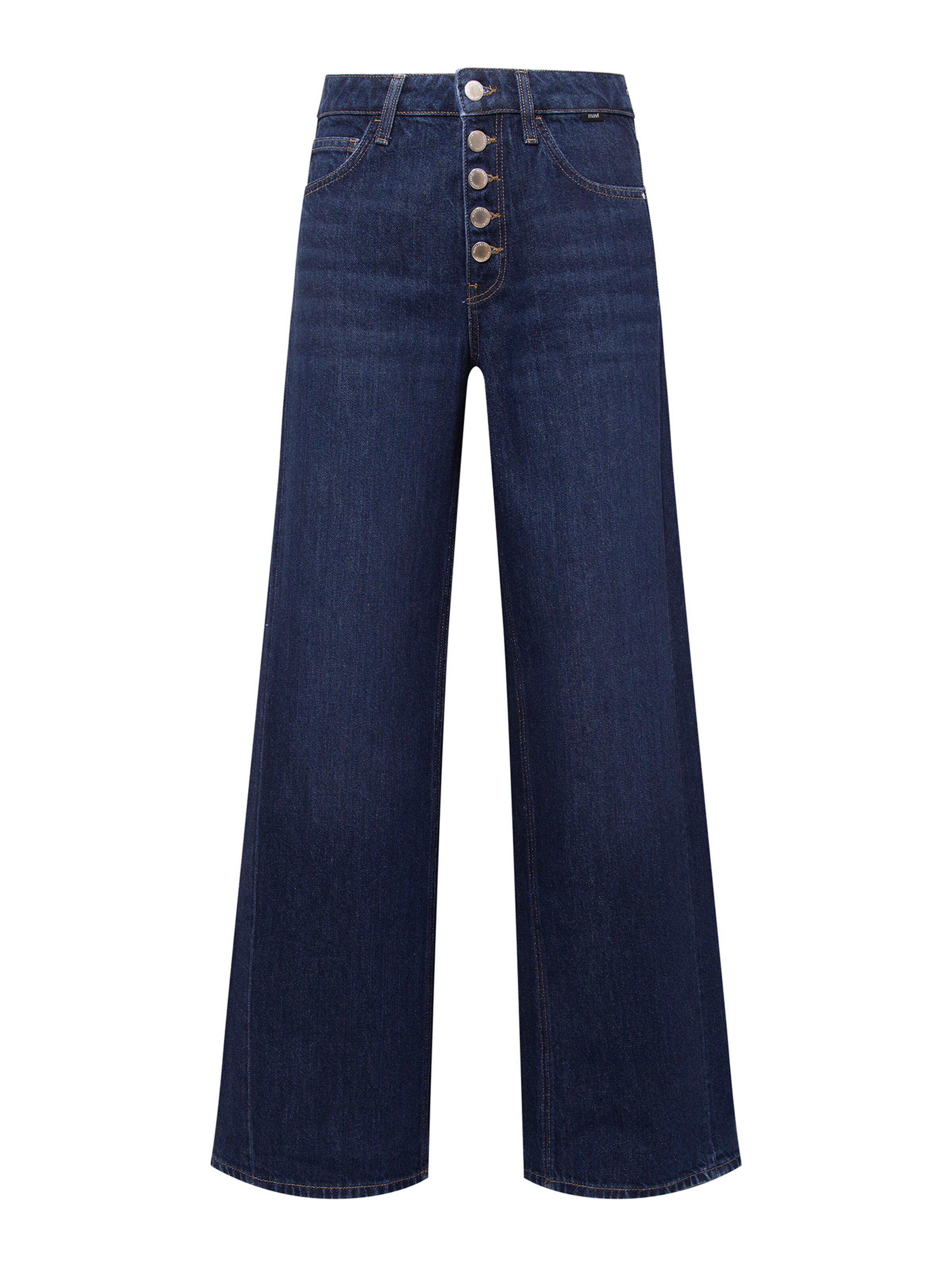Mavi Flared Jeans 'Siena Button Up' in Blue: front