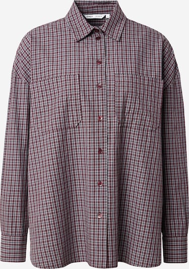 Palaidinė iš ONLY, spalva – pilka / vyno raudona spalva / balta, Prekių apžvalga