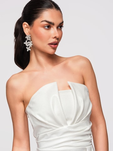 Robe de soirée Ombre en blanc