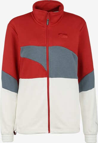 Veste outdoor PUMA en rouge : devant