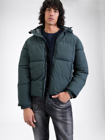 JACK & JONES Tussenjas 'JORVesterbro' in Groen: voorkant