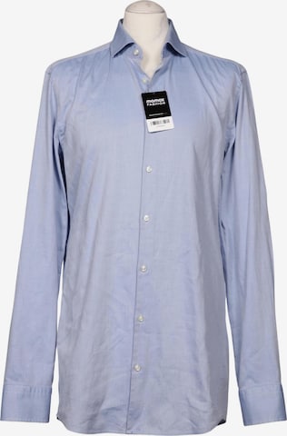 BOSS Black Hemd L in Blau: Vorderseite