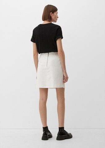 s.Oliver BLACK LABEL Skirt in Beige