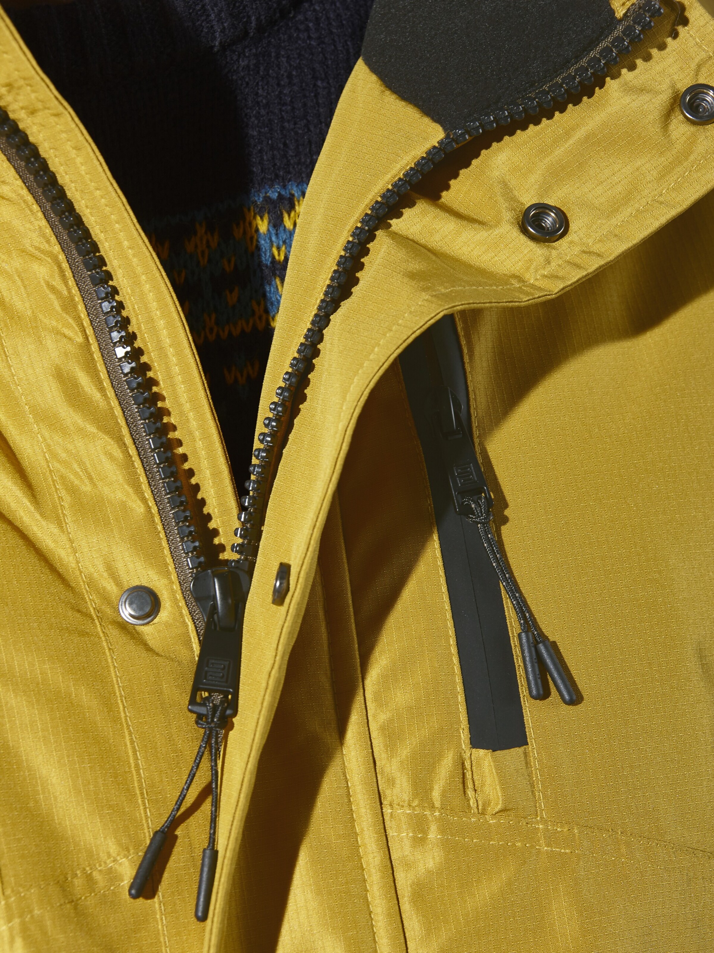 BABISTA Between-Season Jacket 'Alvinar' in Yellow
