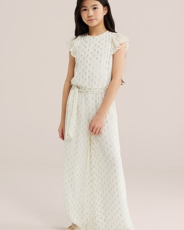 WE Fashion Комбинезон в Белый