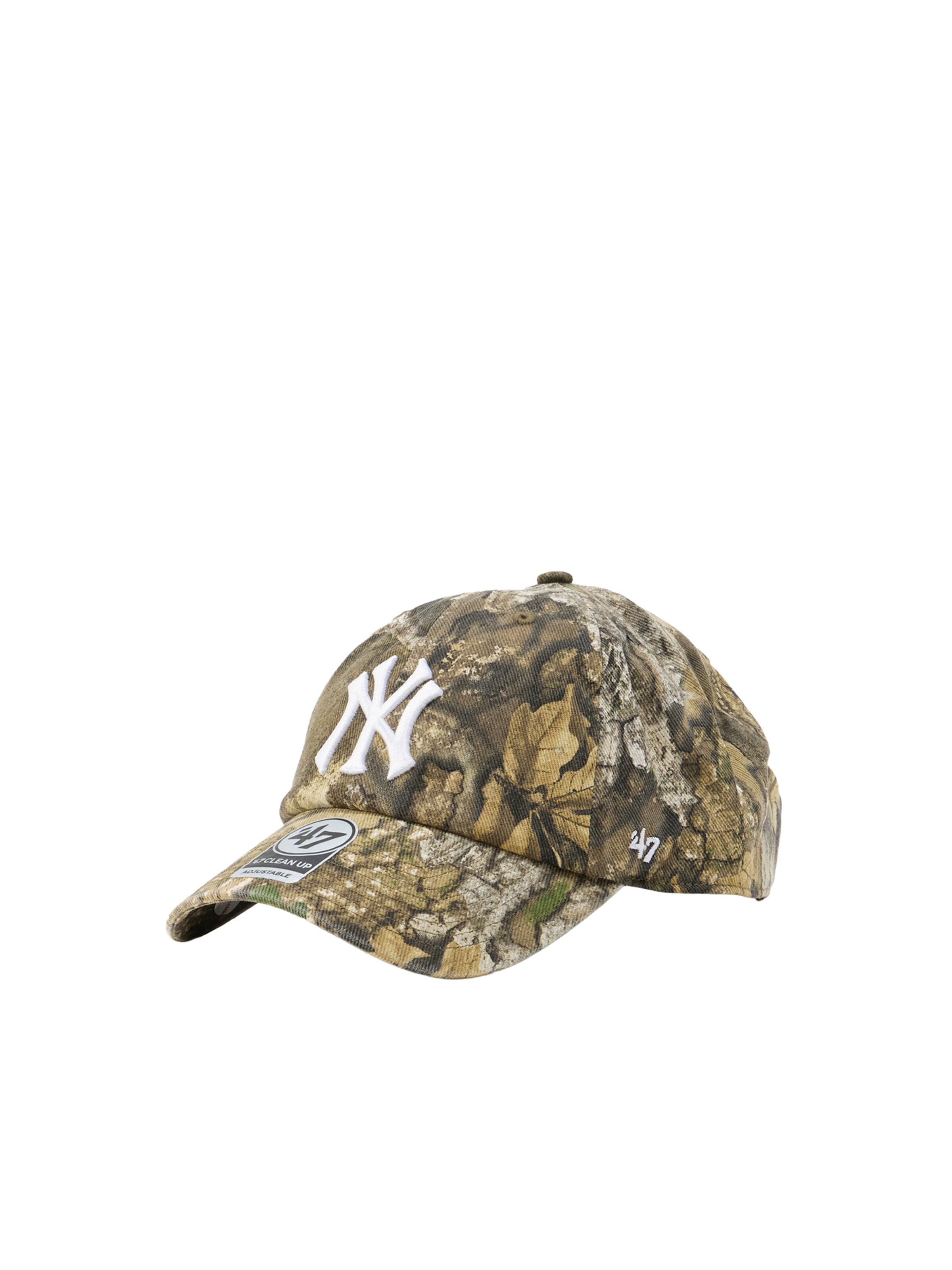Cappello da baseball 'NEYYAN REAL TREE 47' di 47 in beige: frontale