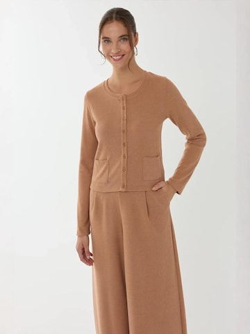 Cardigan Hiccup en marron