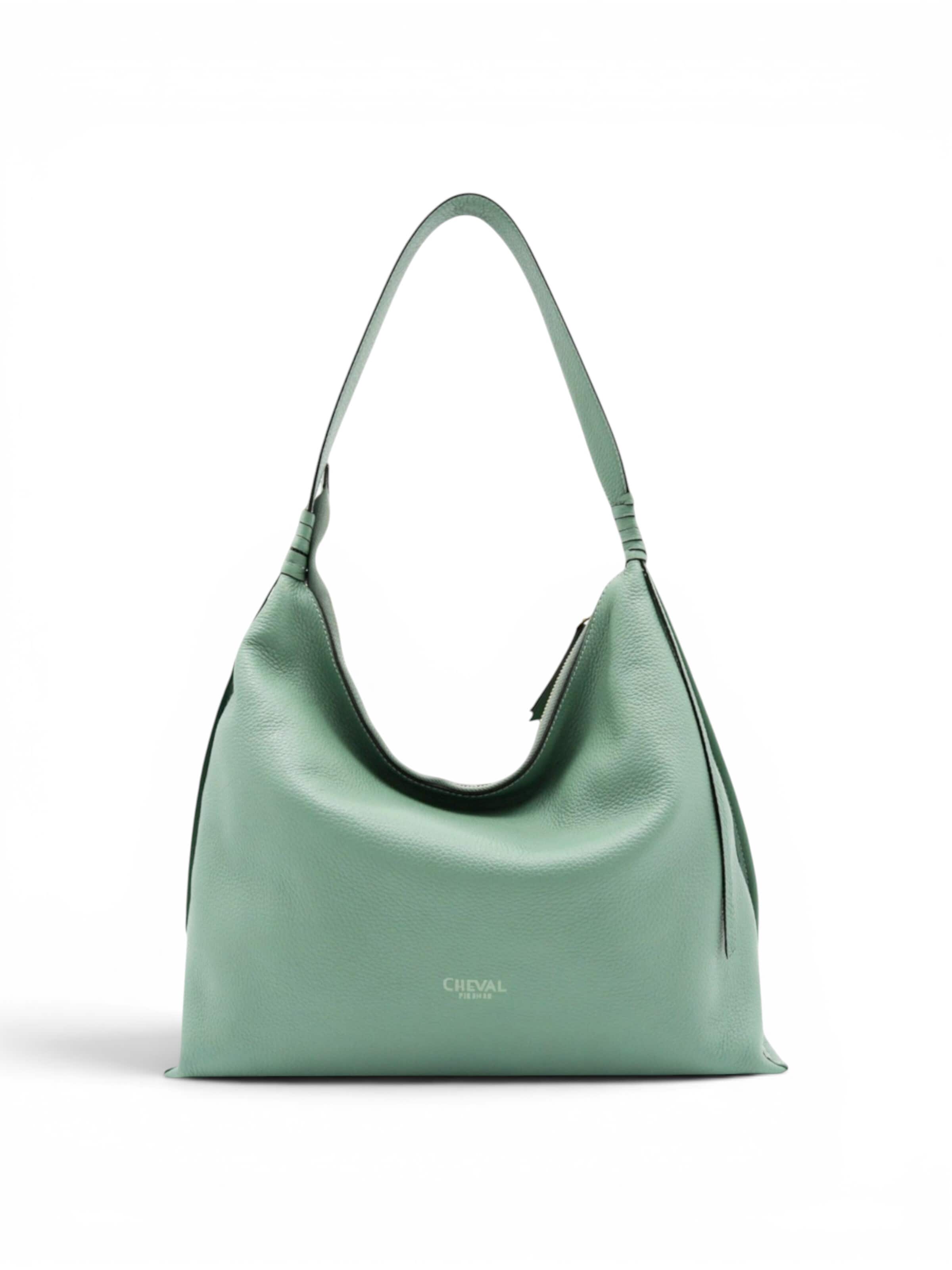 Cheval Firenze - Bolso de hombro 'Laila' en verde: frente