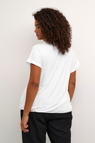 KAFFE CURVE T-Shirt 'Jena' in Weiß