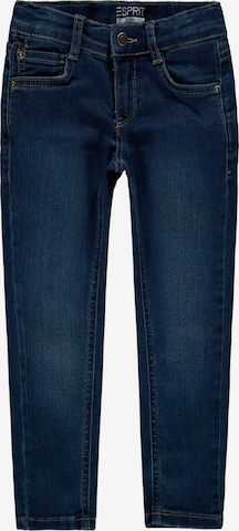 ESPRIT Slimfit Jeans in Blauw: voorkant