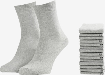 Albert Schäfer Socken (GOTS) in Grau: predná strana