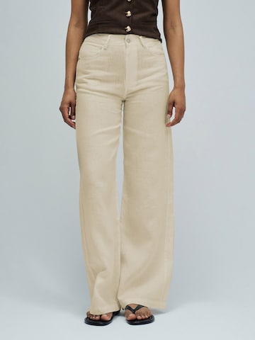 Salsa Jeans Wide leg Chino Pants in White: front