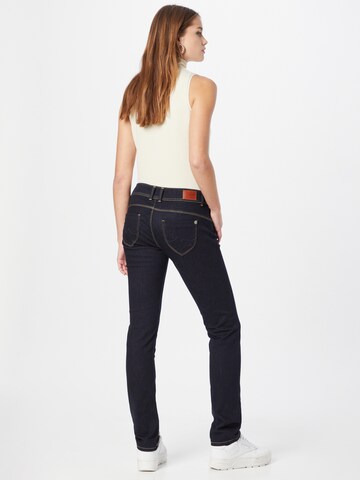 Pepe Jeans Slimfit Farkut 'New Brooke' värissä sininen