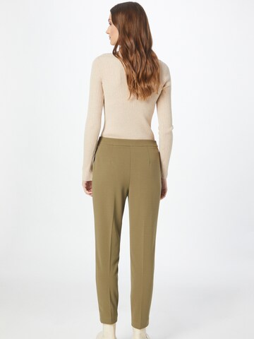 Tapered Pantaloni cu dungă de la Dorothy Perkins pe verde