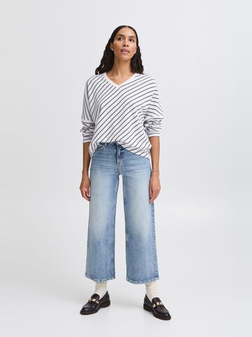 b.young Sweater ' BYRUNI SWEAT 3 - ' in White