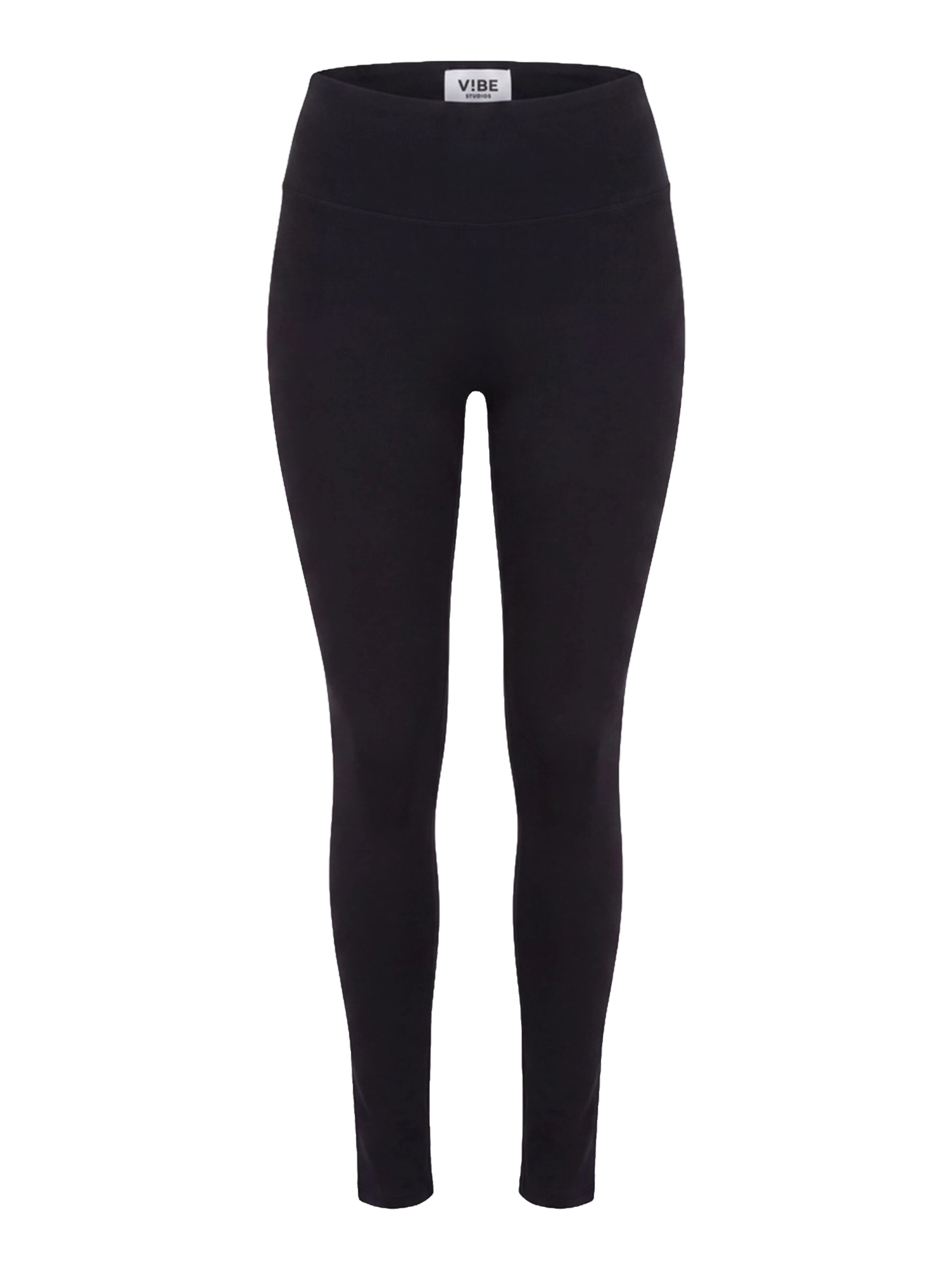 V!BE STUD!OS Skinny Legginsy w kolorze czarny: przód