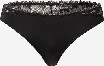 Slip Calvin Klein Underwear en noir : devant