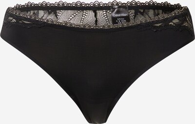 Calvin Klein Underwear Slip en schwarz, Vue avec produit