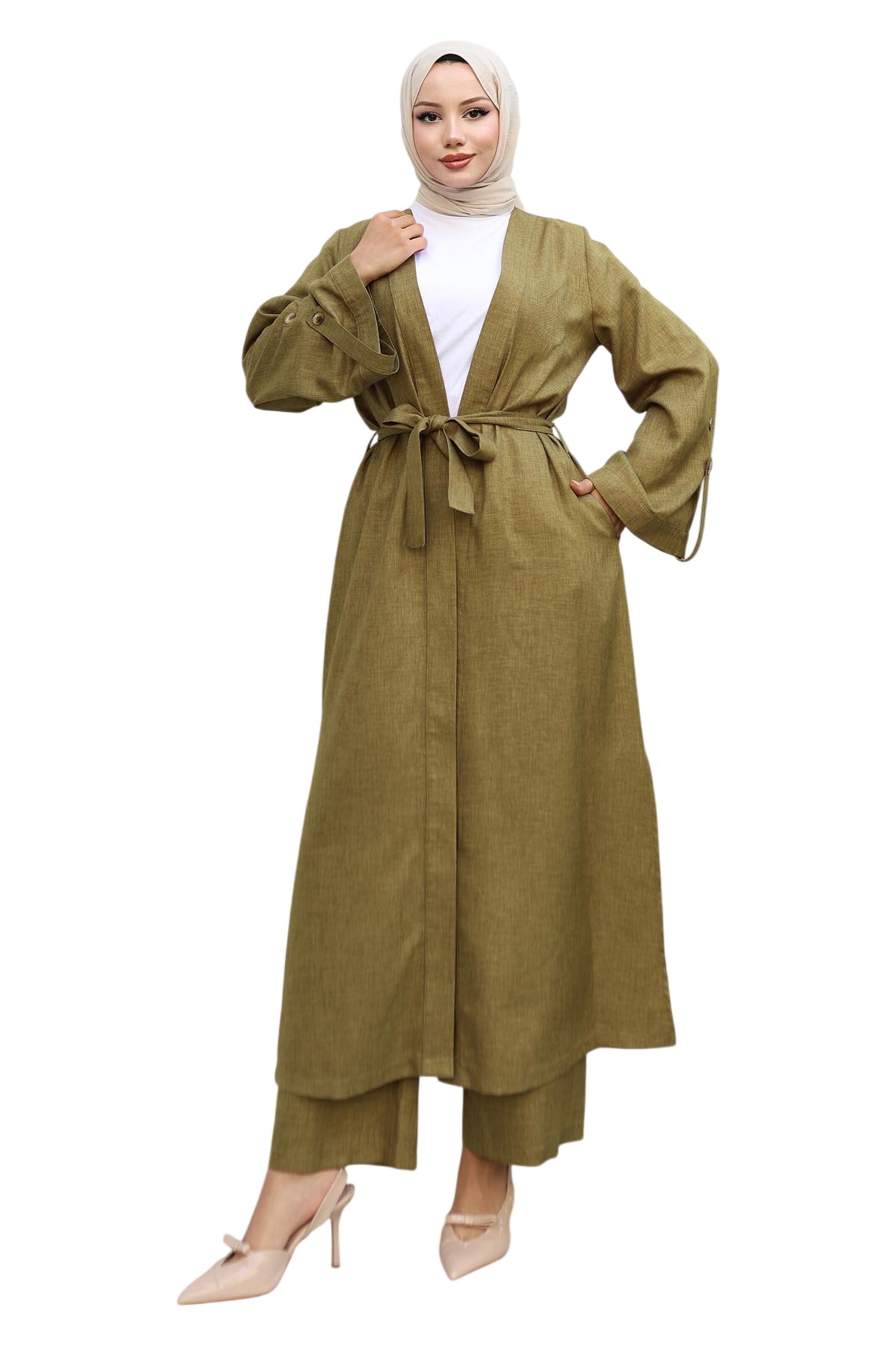 MODAMIHRAM Set in Grün: Vorderseite