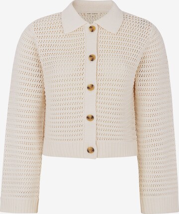 Esmé Studios Knit Cardigan 'Magda' in Beige: front