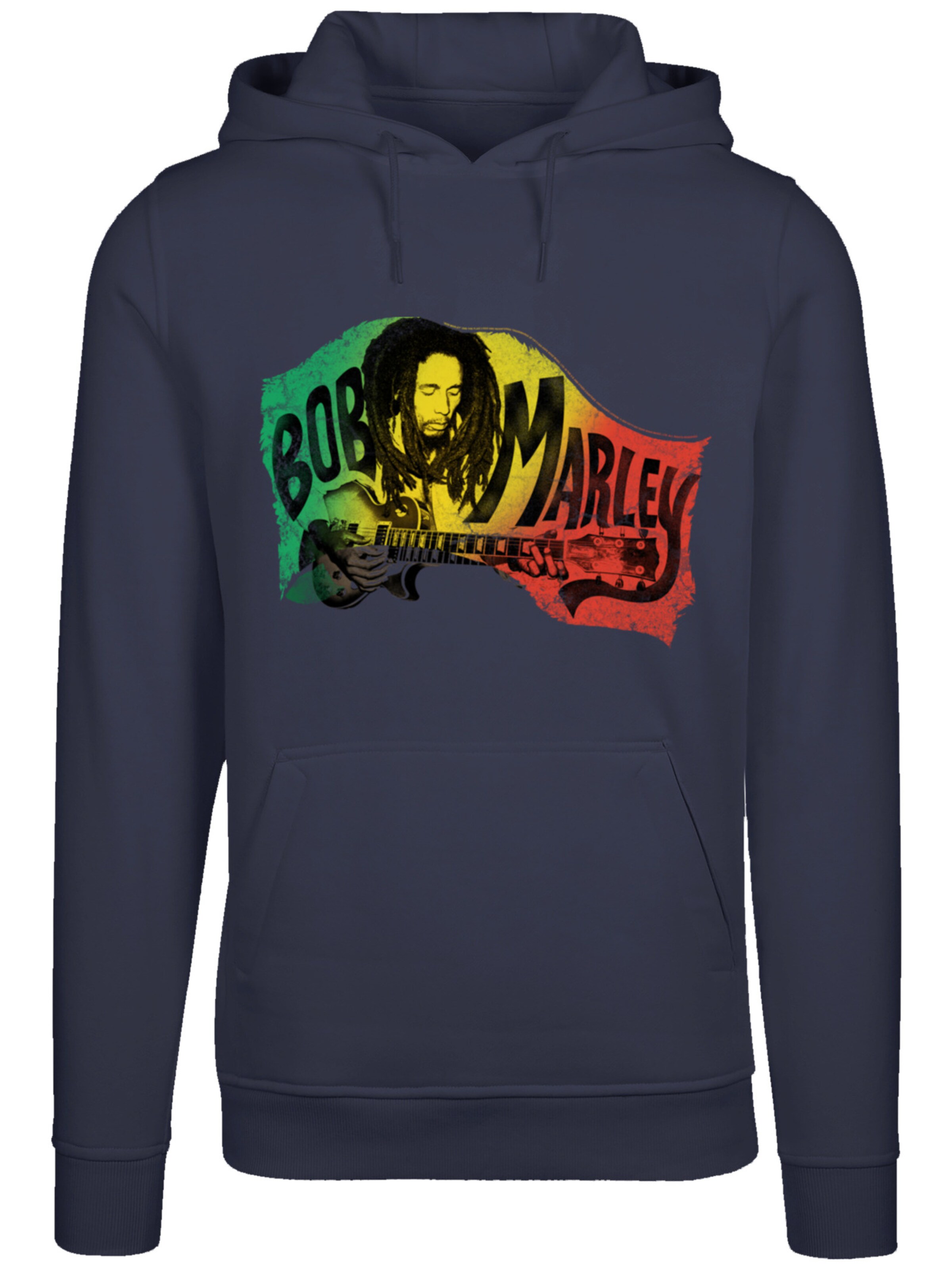 F4NT4STIC Sweatshirt 'Bob Marley' in Blue: front