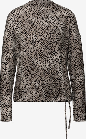 smėlio STREET ONE Marškinėliai: priekis