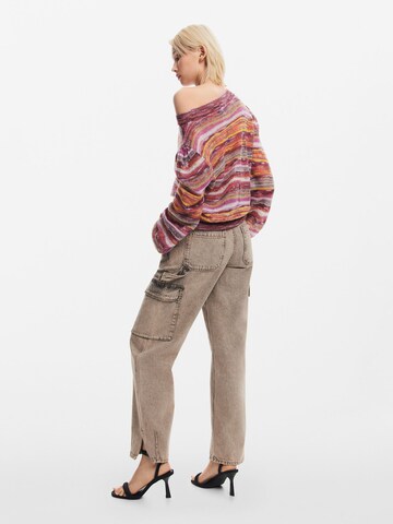 Loosefit Jeans cargo di Desigual in grigio