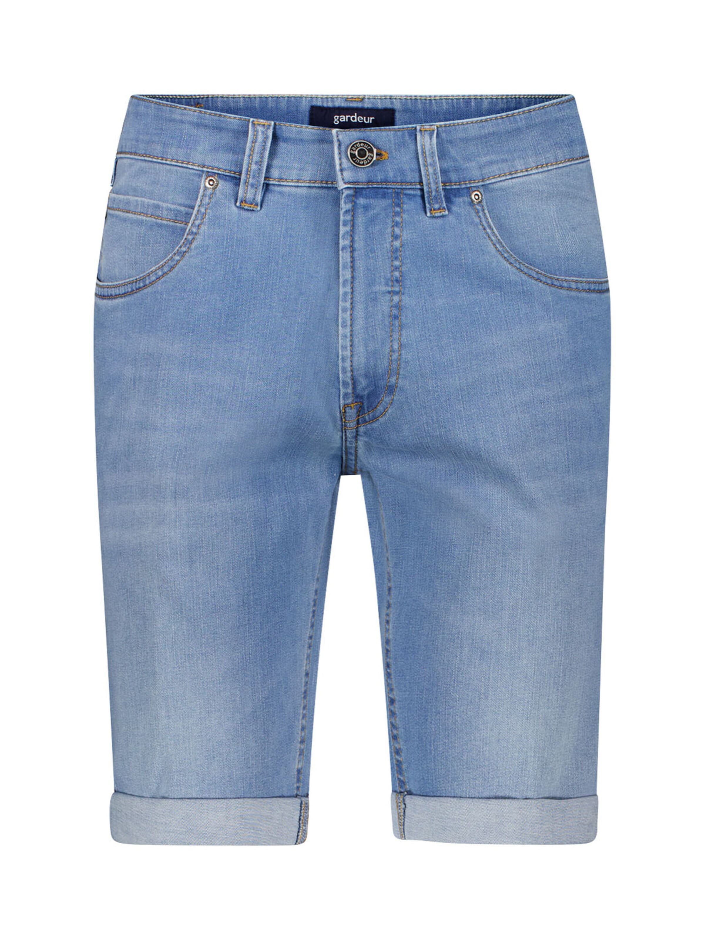 Gardeur Slim fit Pants in Blue