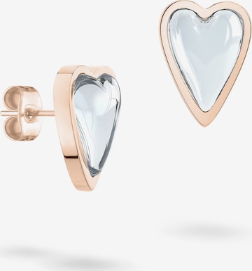 Liebeskind Berlin Ohrstecker in Pink: Vorderseite