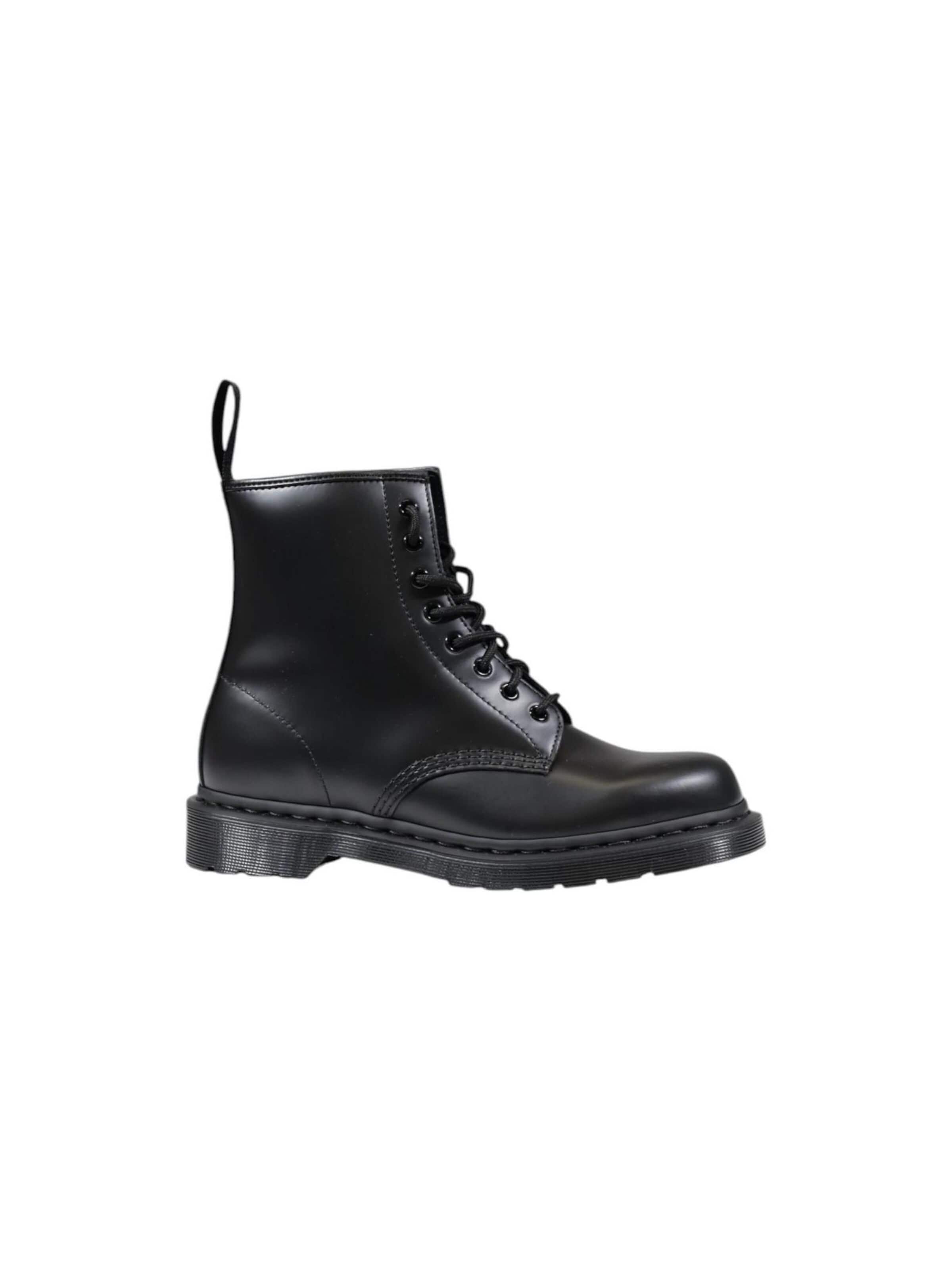 Dr. Martens Stövel med snörning i svart: framsida