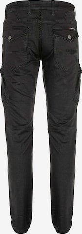 CIPO & BAXX Regular Cargo Pants 'Worked' in Black