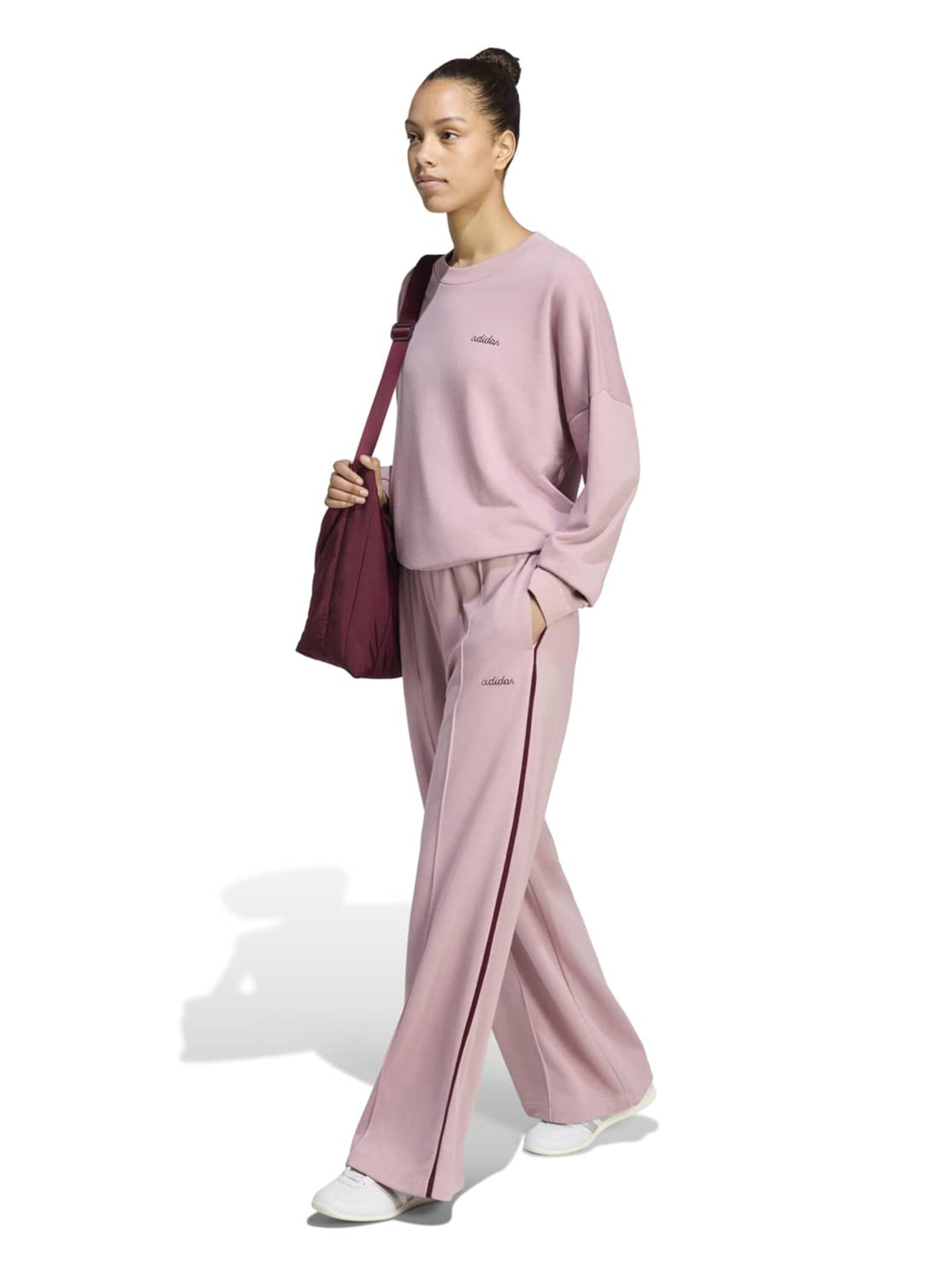Wide Leg Pantalon de sport 'Seasonal Essentials' ADIDAS SPORTSWEAR en violet