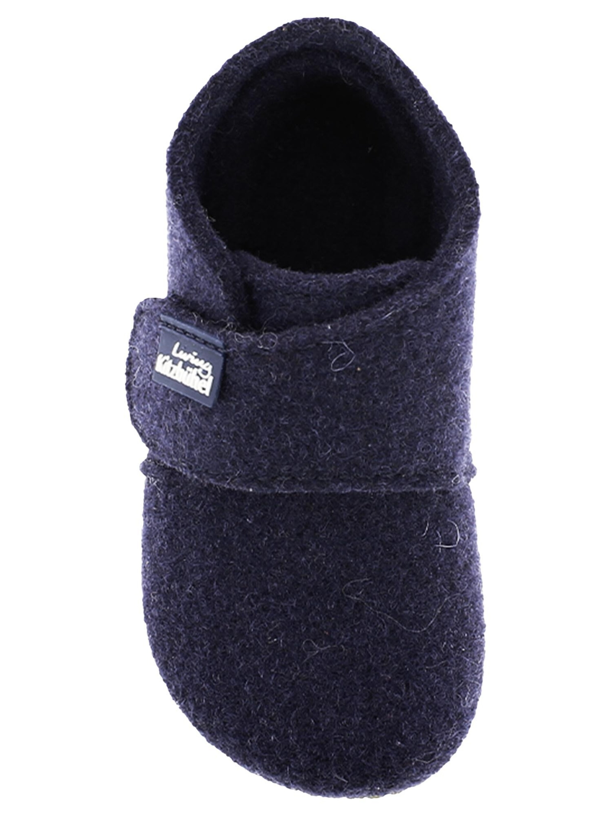 Living Kitzbühel Slippers 'Filz' in Blue