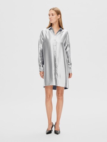 Robe-chemise SELECTED FEMME en argent