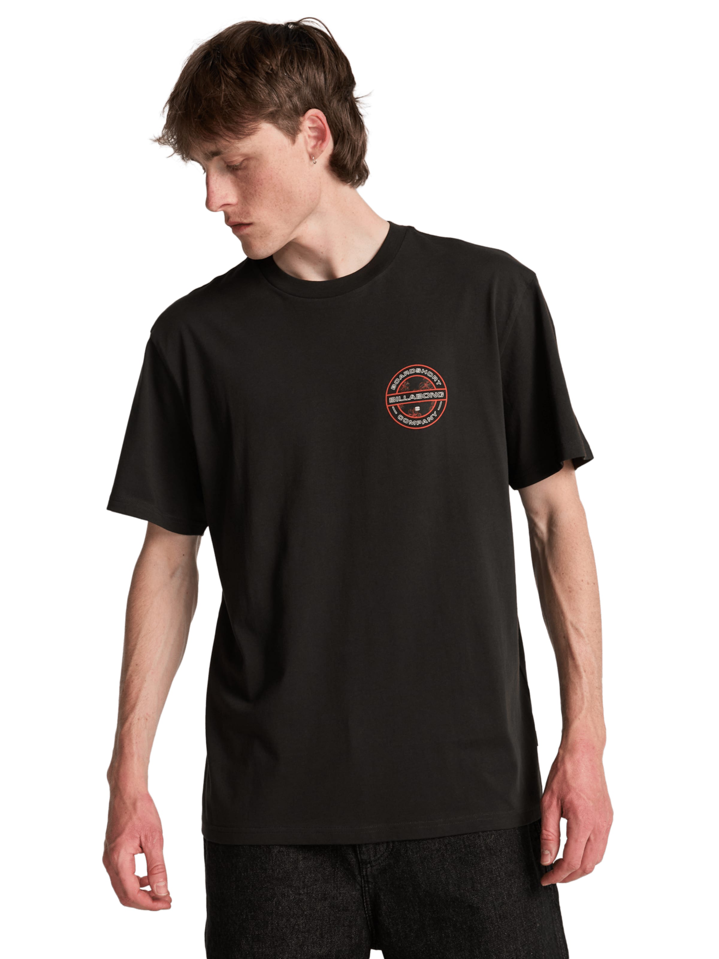 BILLABONG T-shirt 'Rotor' in Schwarz: Vorderseite