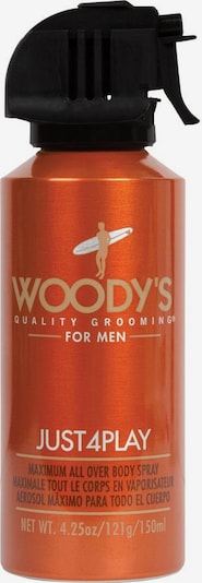 Woody's Körperspray 'Just 4 Play' in orangerot, Produktansicht