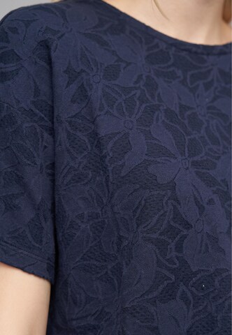 T-shirt 'VIBlomst' VILA en bleu