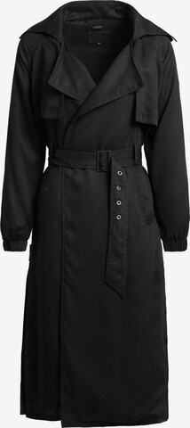 Manteau mi-saison 'GARDA' khujo en noir : devant