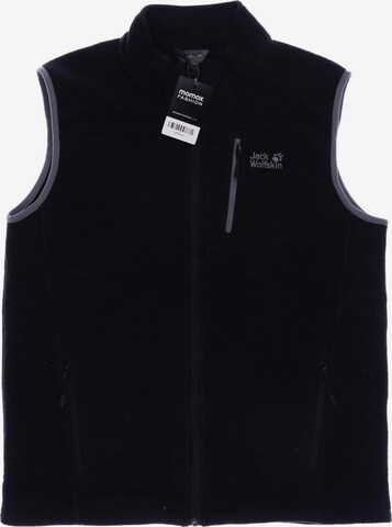 JACK WOLFSKIN Vest in S in Black: front