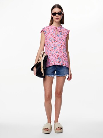 PIECES Bluse 'PCARINE' in Pink
