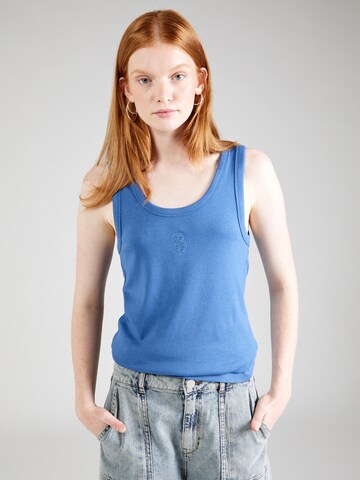 s.Oliver Top in Blauw: voorkant