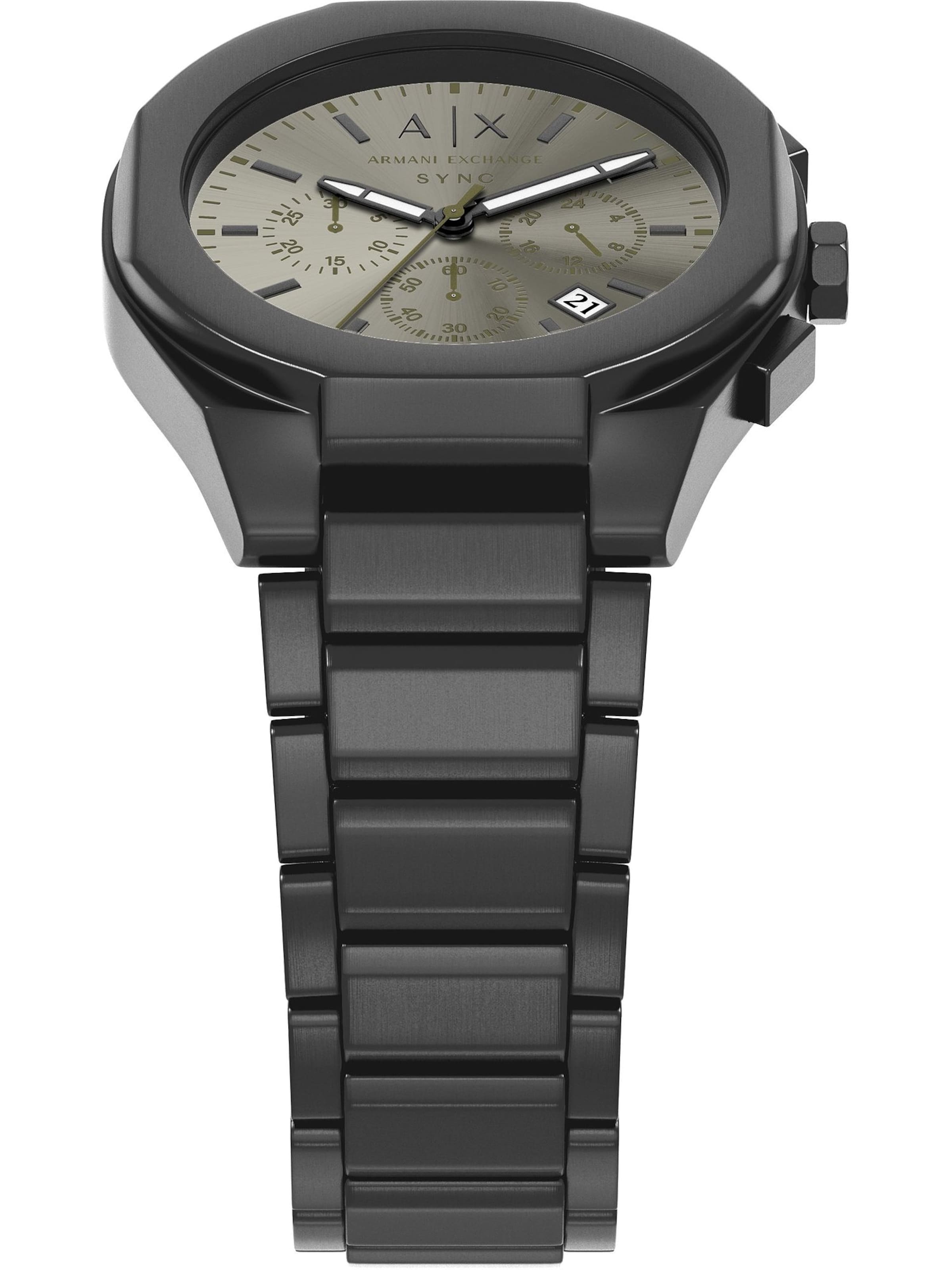 ARMANI EXCHANGE Analoguhr in Silber