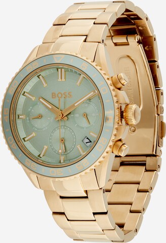 BOSS Analog watch 'RUNNER FOR HER' in Gold: front