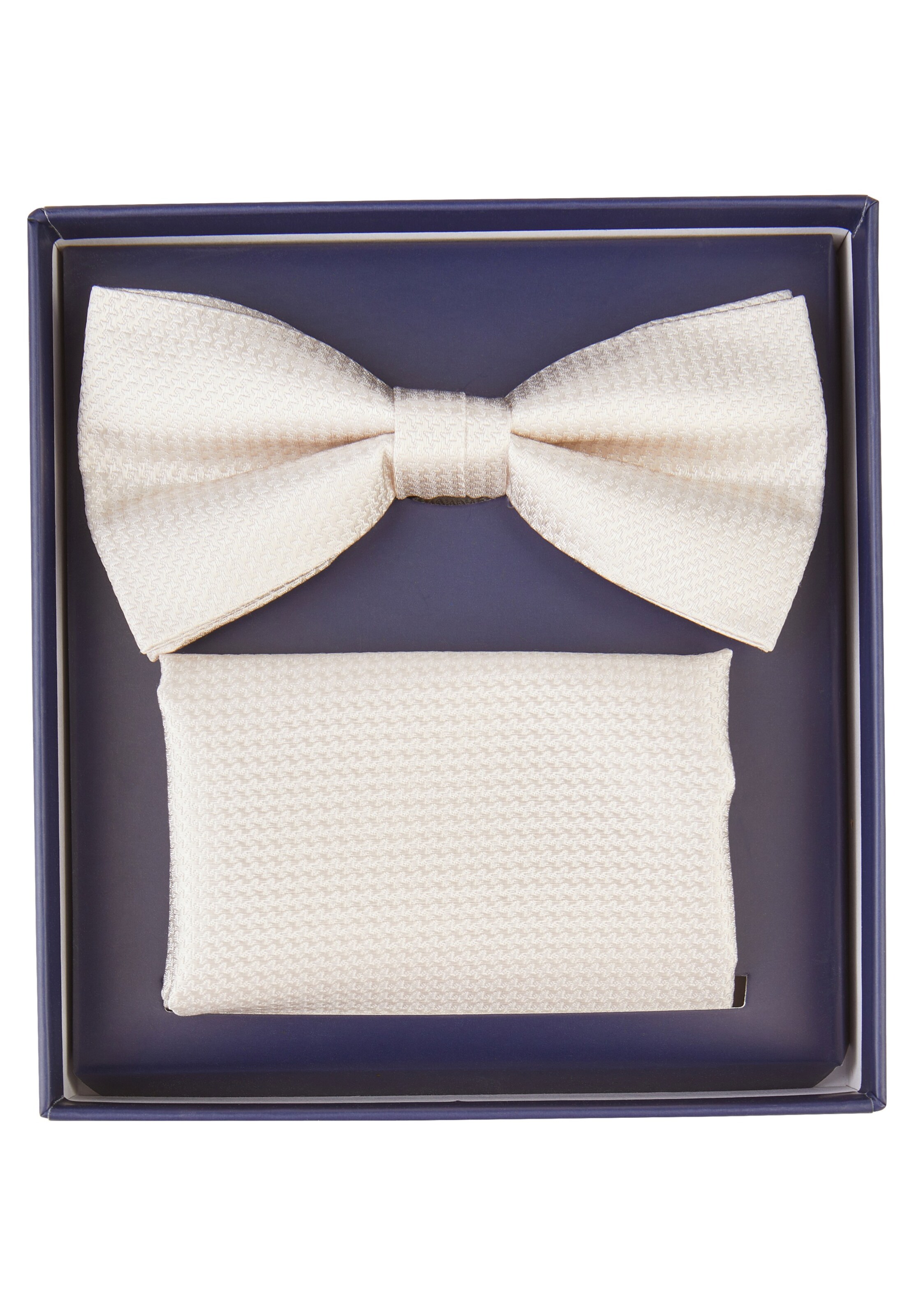 HECHTER PARIS Bow Tie in White: front