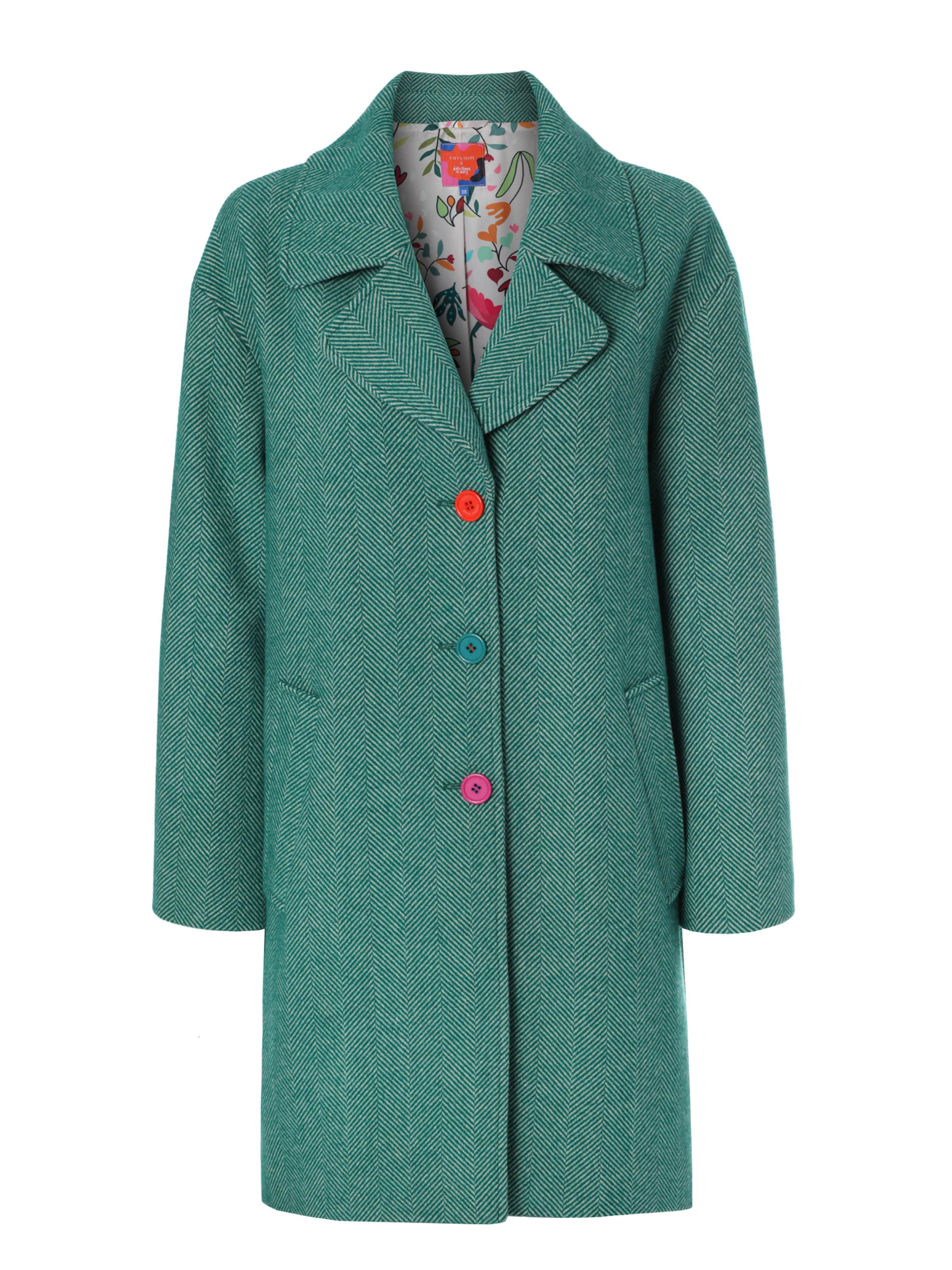 TATUUM Übergangsmantel SEWRO in türkis, Produktansicht