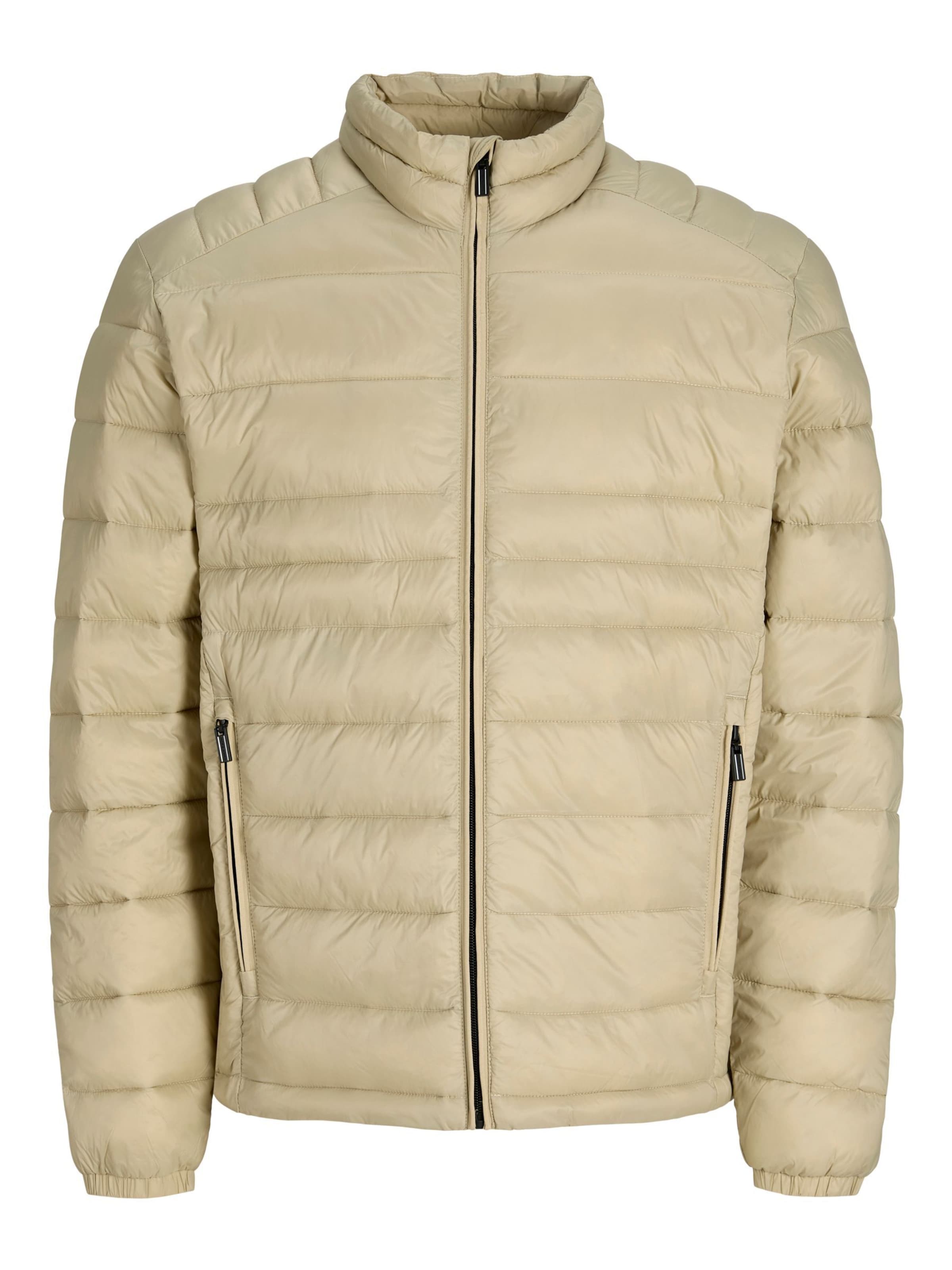 JACK & JONES Overgangsjakke 'JJEKingsley' i beige: forside