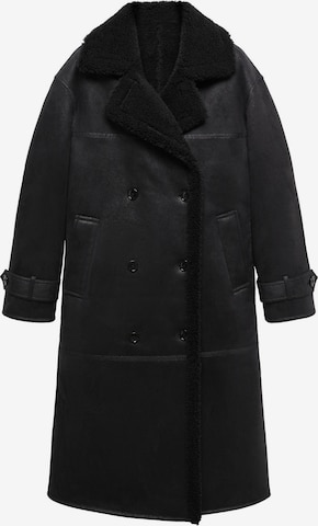 Manteau d’hiver 'Mamba' MANGO en noir : devant